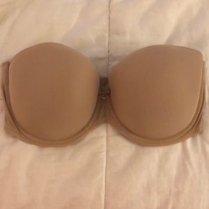 Chantelle nude strapless bra